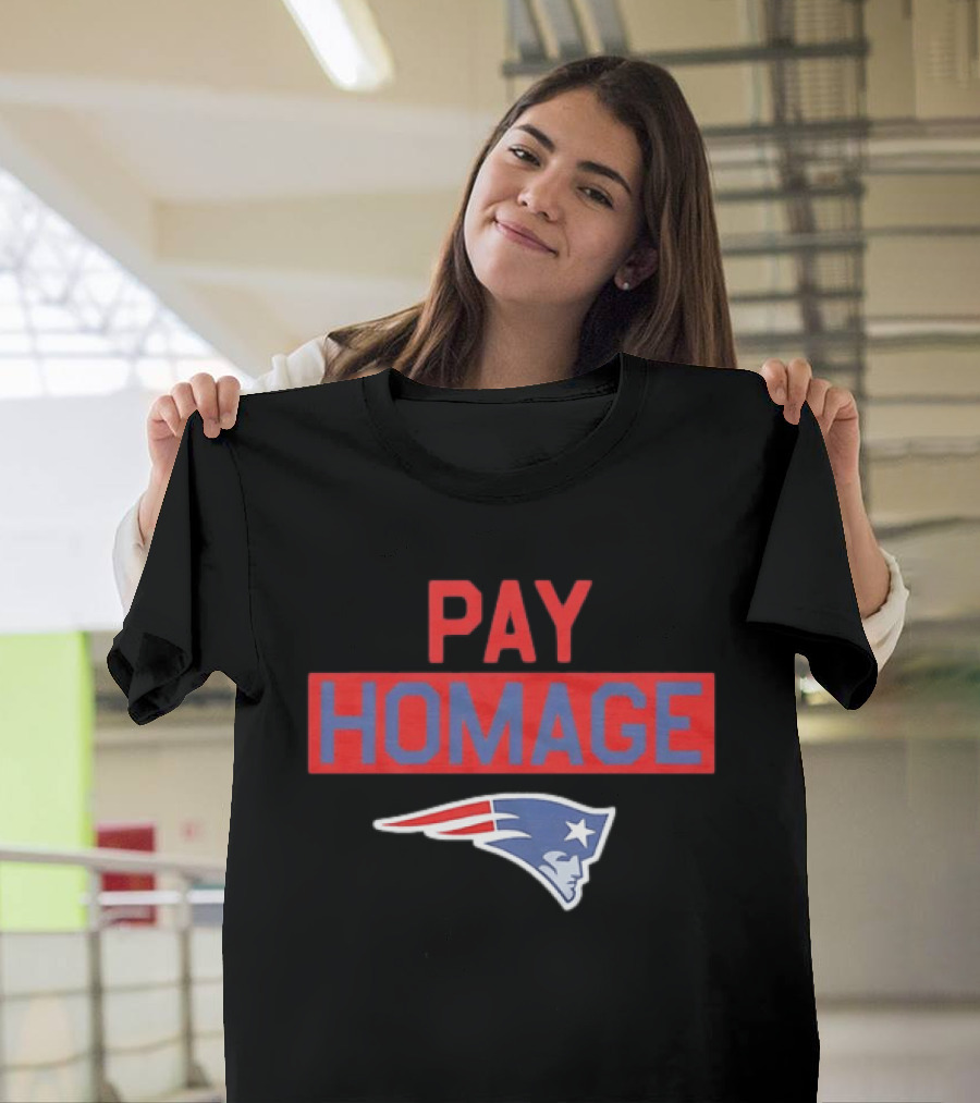 New England Patriots Pay Homage T-Shirt
