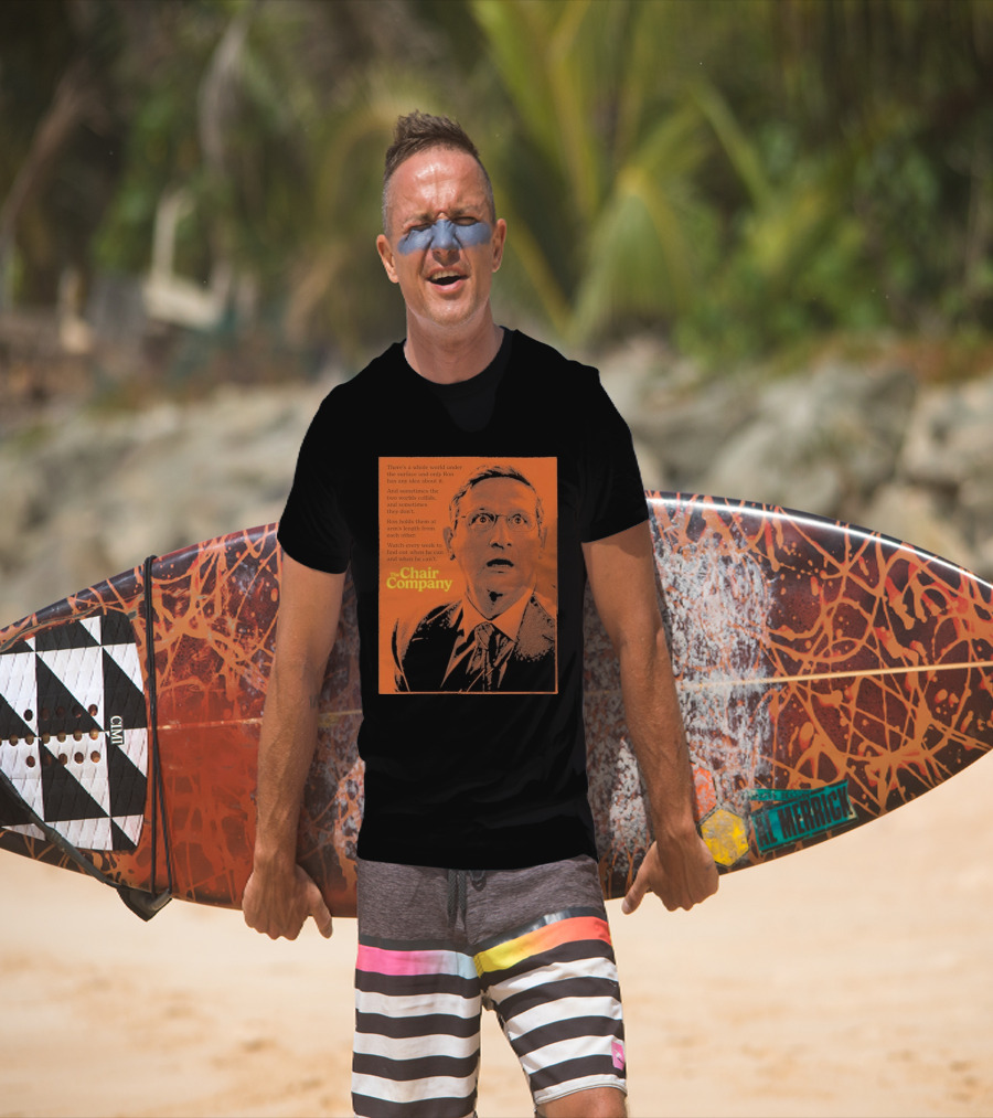 The Chair Company Ron Holds Worlds Under The Surface T-Shirt