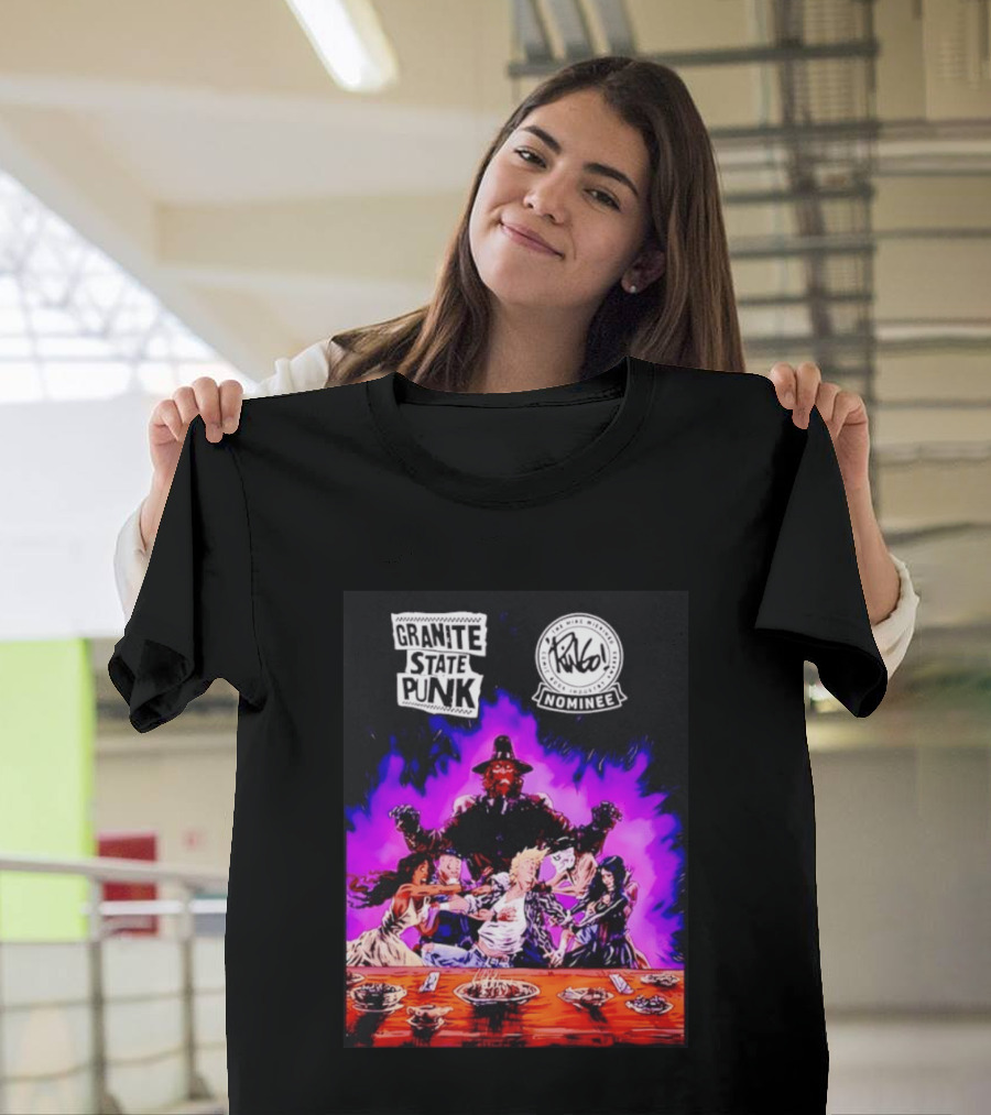Granite State Punk Mike Wieringo Comic Book Industry Awards Nominee Vibrant Comic T-Shirt