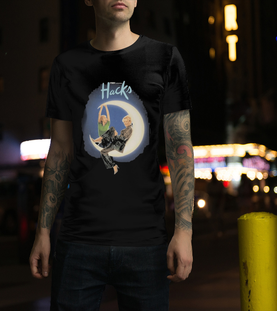Max Original Hacks Crescent Moon Scene T-Shirt