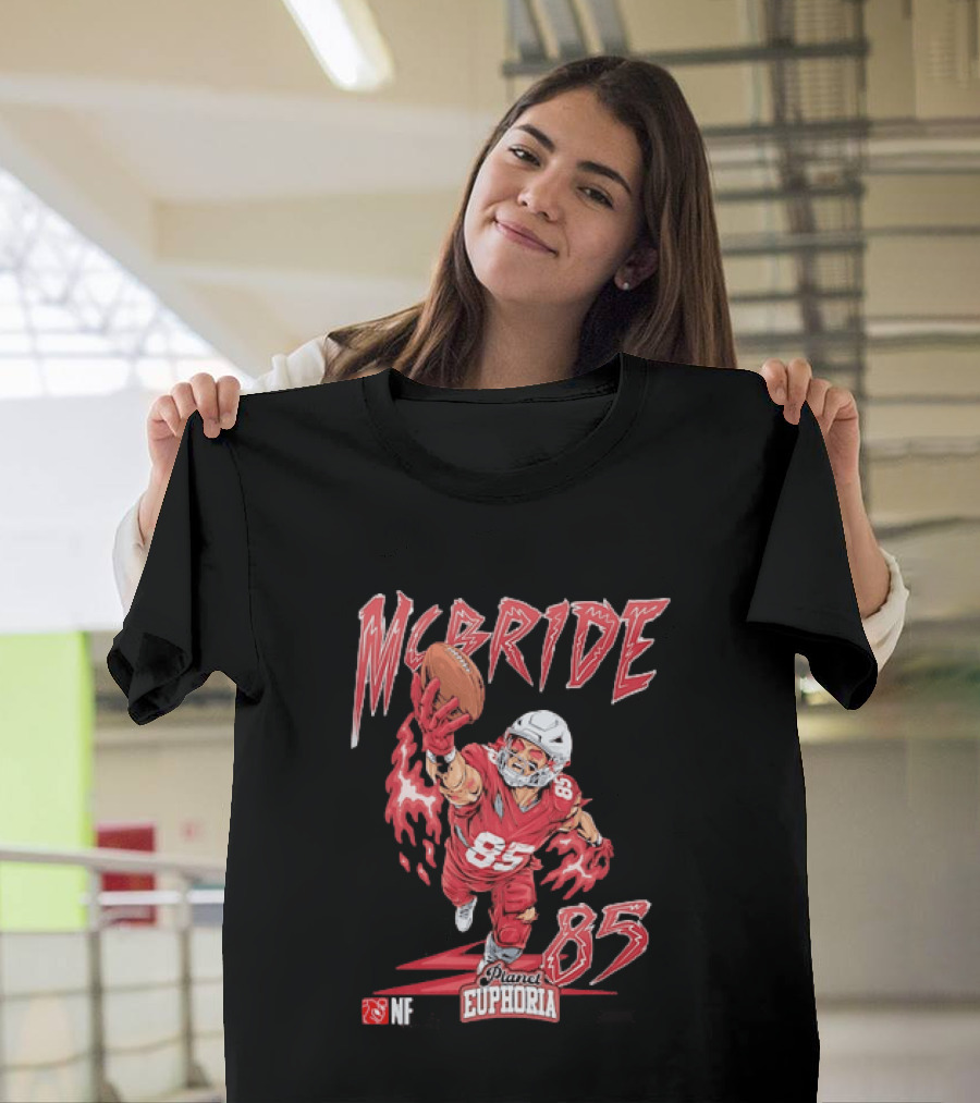Trey McBride 85 Arizona Cardinals NFL Planet Euphoria T-Shirt