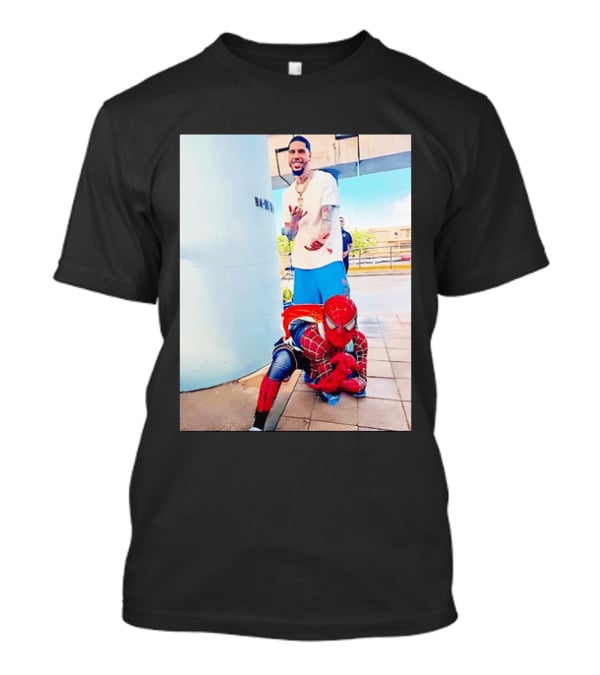 Jayson Tatum Spider Man Boston Celtics T-Shirt