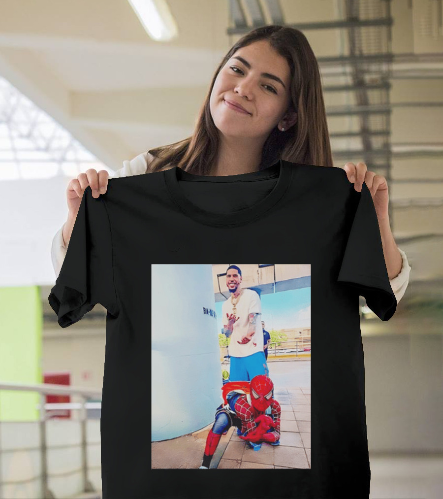 Jayson Tatum Spider Man Boston Celtics T-Shirt