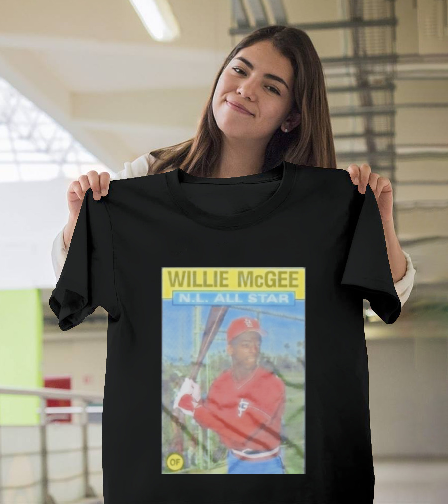 WILLIE McGEE N.L. ALL STAR OF T-Shirt
