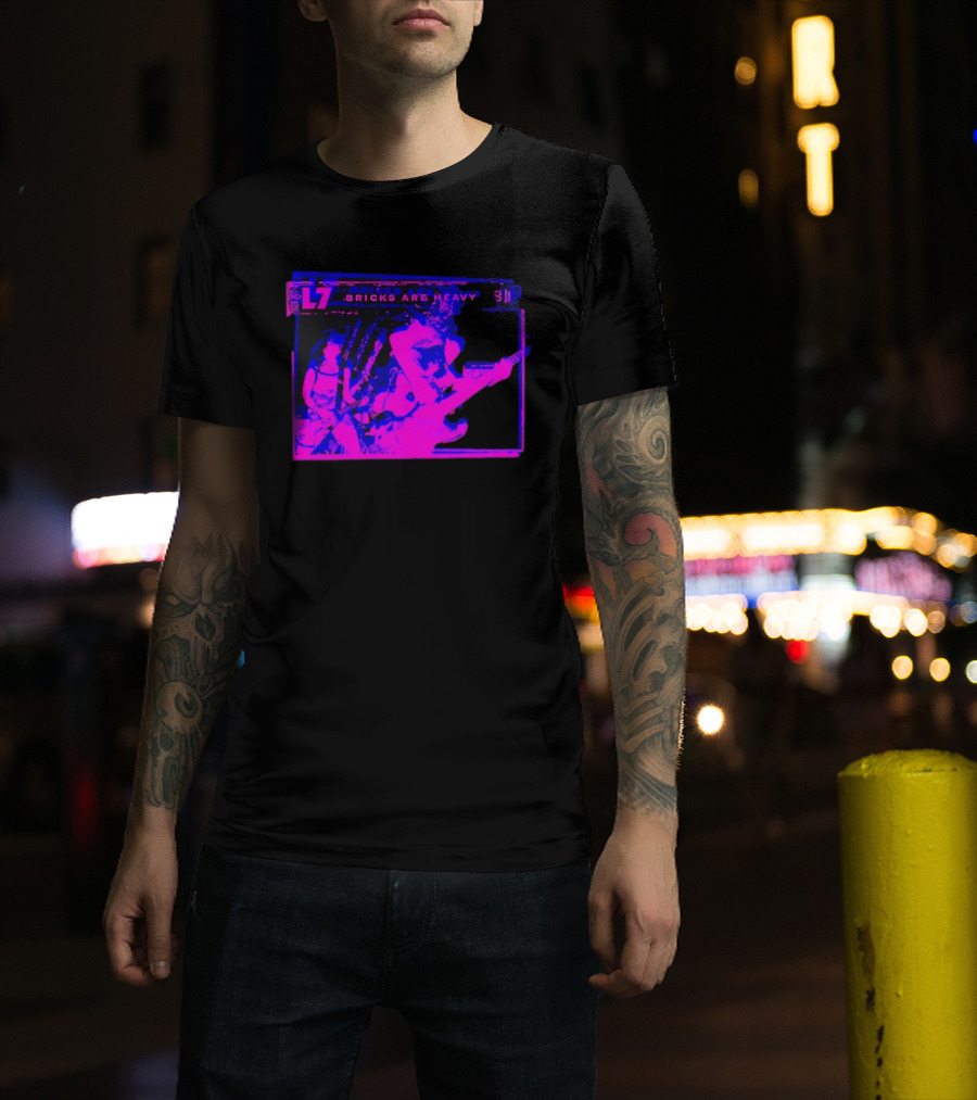 L7 Bricks Are Heavy Band Grunge Alternative Rock Album Cover T-Shirt