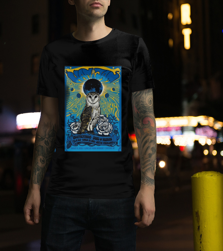Vampay August 8 2026 Brotherhood Sons Of Hudson Long Lot Farm Chester NY & Co Circa 22 Duo Justin Vreeland T-Shirt