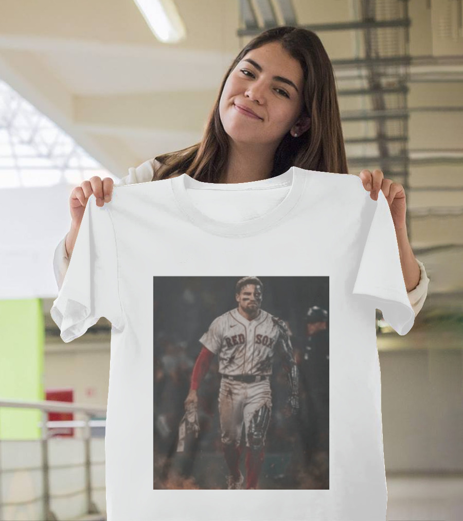 Caleb Durbin The Durbinator Red Sox Cyborg Player T-Shirt