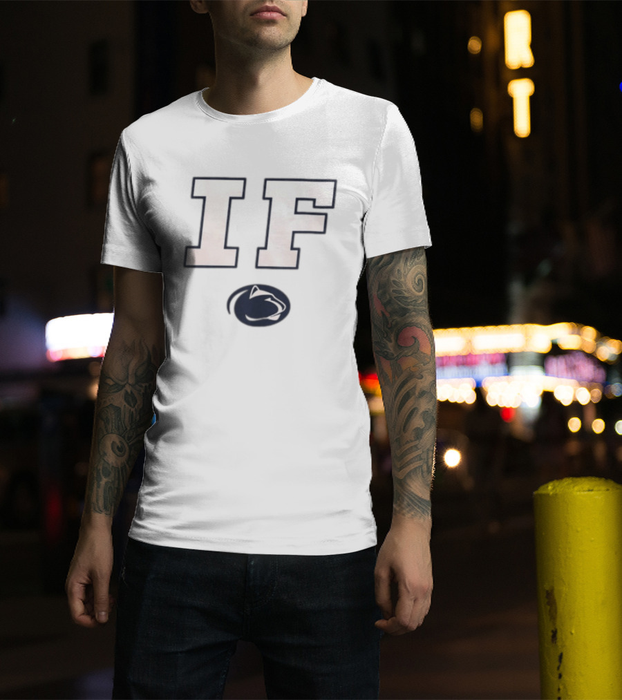 Penn State Nittany Lions IF Text With Team T-Shirt