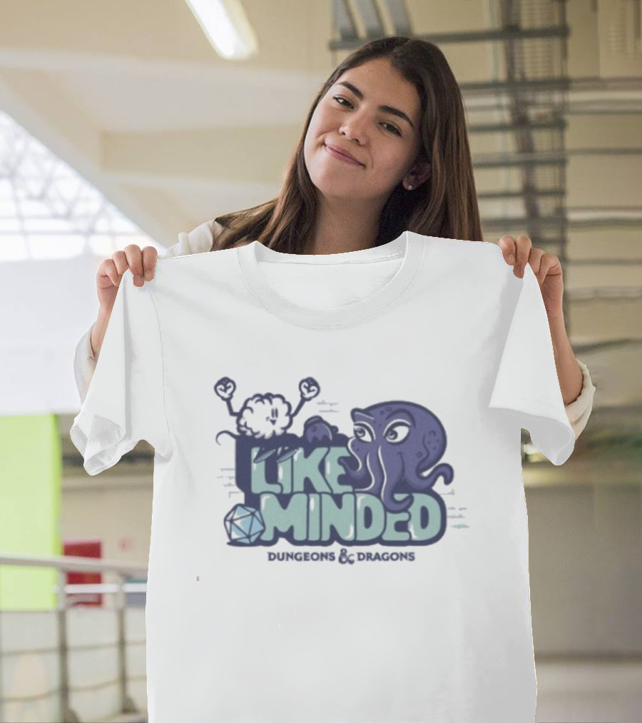 Dungeons & Dragons Like Minded Mind Flayer Octopus T-Shirt