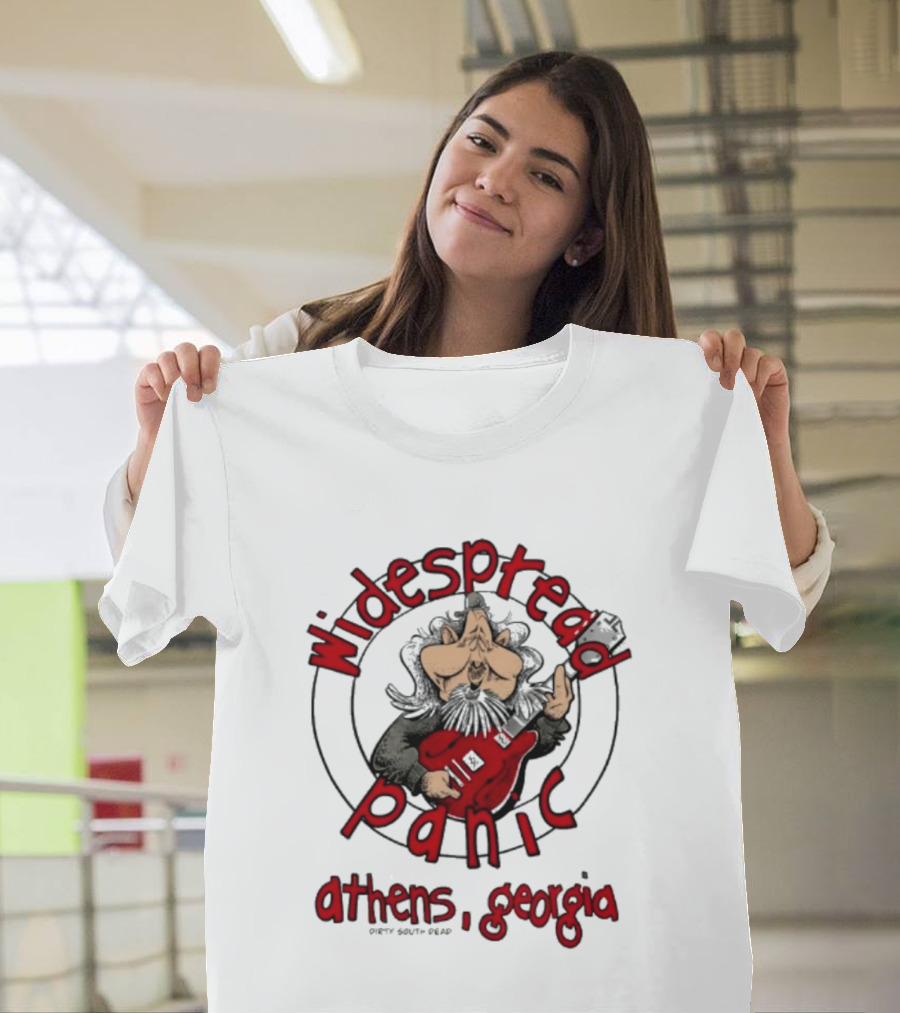 Widespread Panic Athens Georgia Spreadneck Dirty South Dead Gourmet T-Shirt