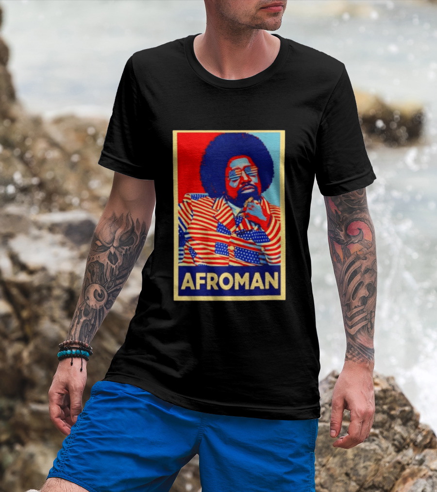 Afroman American Flag Glass Hope 2026 T-Shirt
