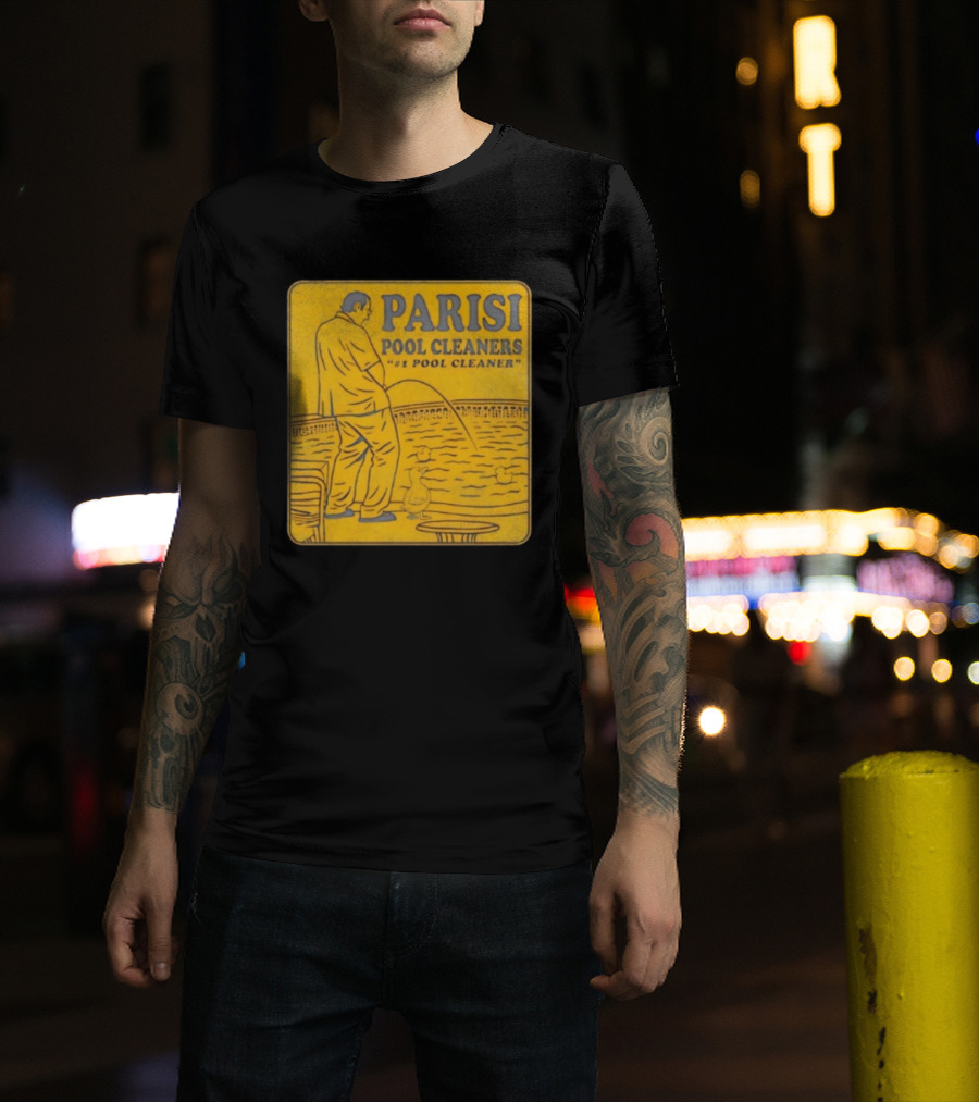 Parisi Pool Cleaners "#1 Pool Cleaner" Vintage Humorous T-Shirt