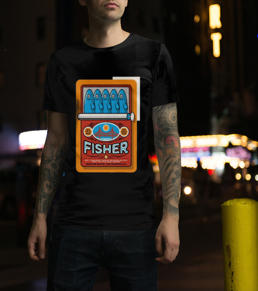 Fisher Moscone Center San Francisco December 19 20 2025 Vintage Pop T-Shirt