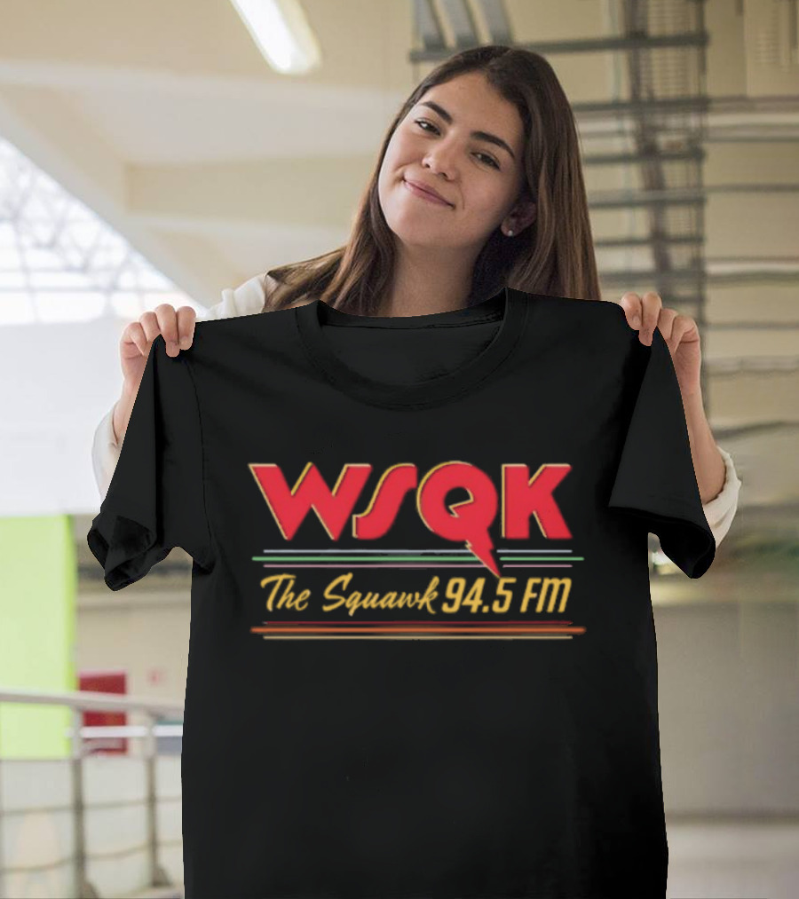 WSQK The Squawk 94.5 FM Stranger Things 84 T-Shirt
