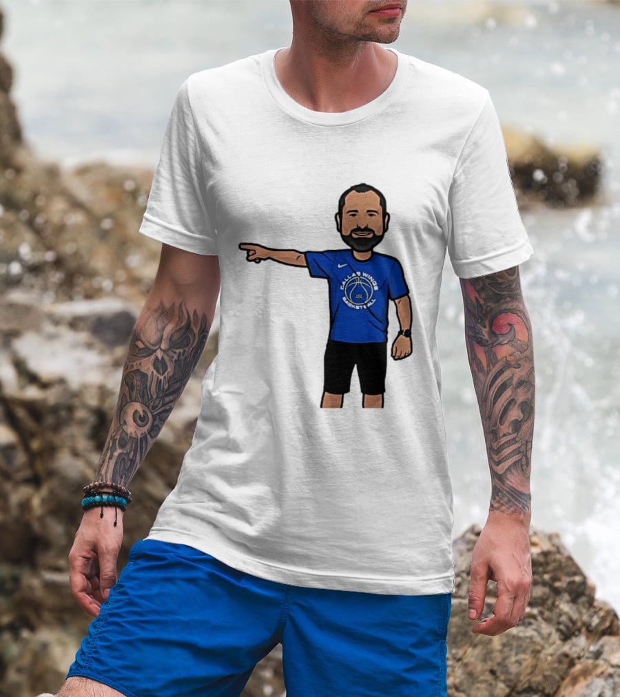 Dallas Wings Basketball Coach Jose Fernandez Classic Nike T-Shirt