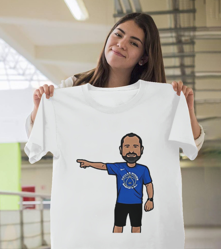 Dallas Wings Basketball Coach Jose Fernandez Classic Nike T-Shirt