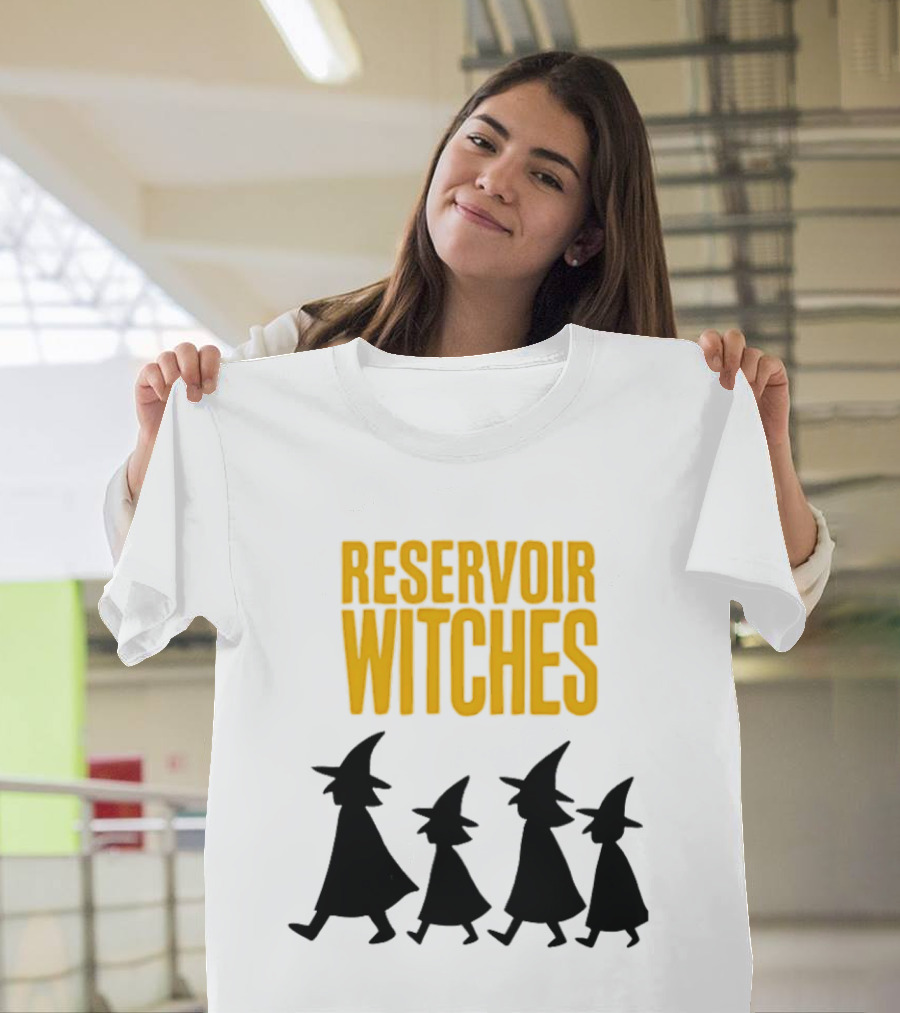 Reservoir Witches Walking In Silhouette With Classic Halloween T-Shirt