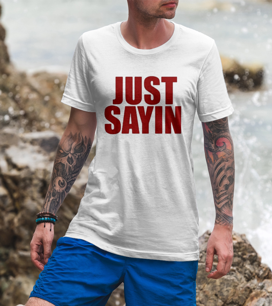 Ohio State Buckeyes Football 2025 Julian Sayin Just Sayin T-Shirt
