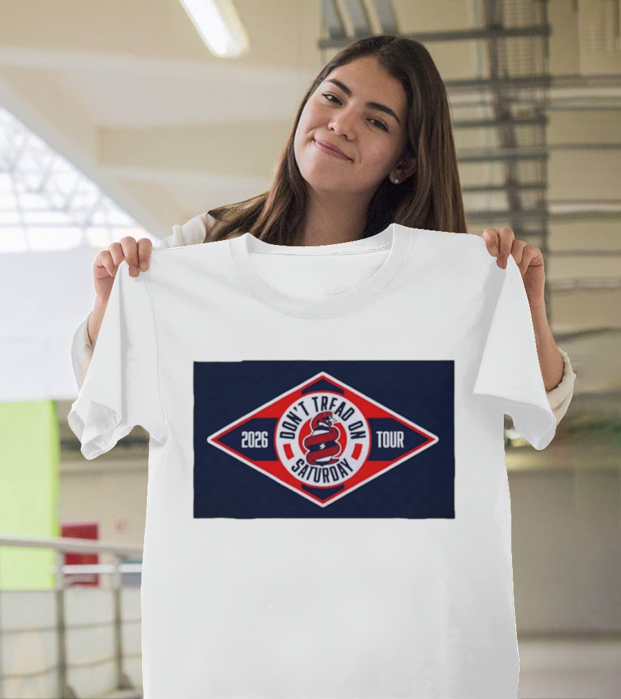 Don't Tread On Saturday 2026 Tour Snake Emblem College Football T-Shirt