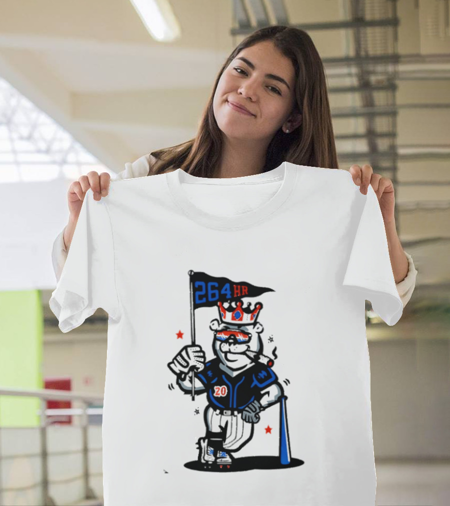 Polar Pete 264HR King Of Queens Ny Mets Christmas T-Shirt