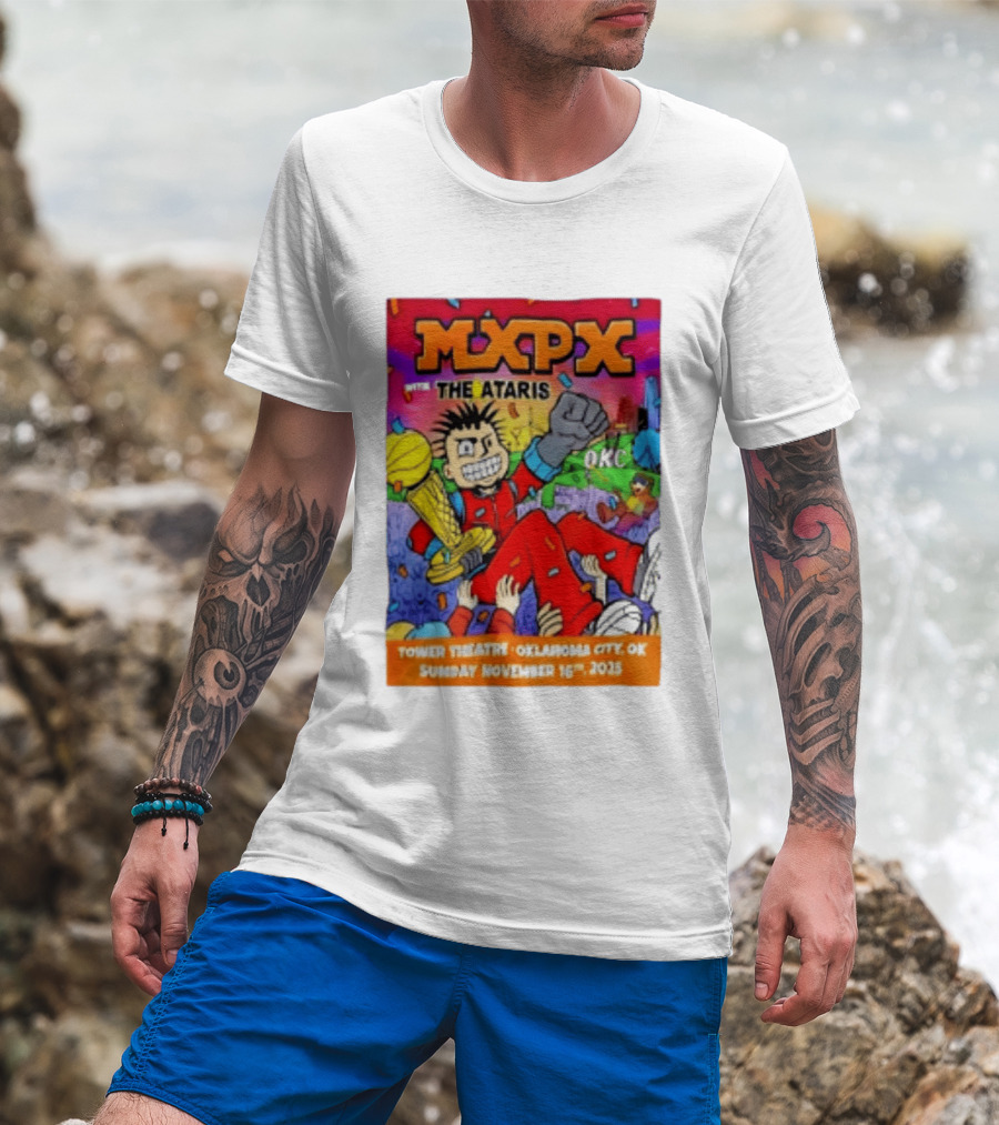 Mxpx With The Ataris Tower Theatre Oklahoma City November 16 2025 T-Shirt