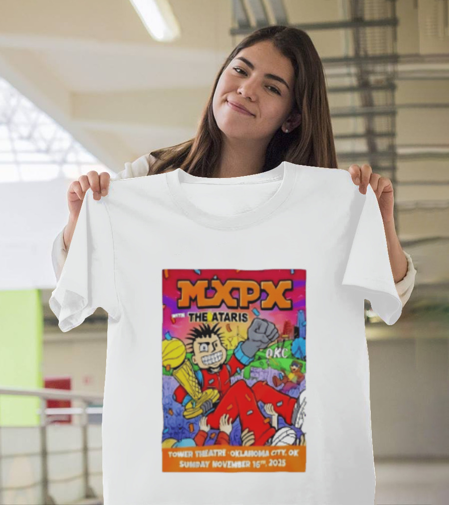 Mxpx With The Ataris Tower Theatre Oklahoma City November 16 2025 T-Shirt