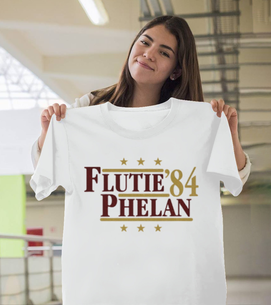 Flutie Phelan 84 Legends For President Trending Doug Flutie And Gerard Phelan T-Shirt