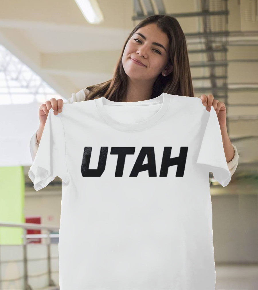 Utah Mammoth One Piece Luffy Pose Anime T-Shirt