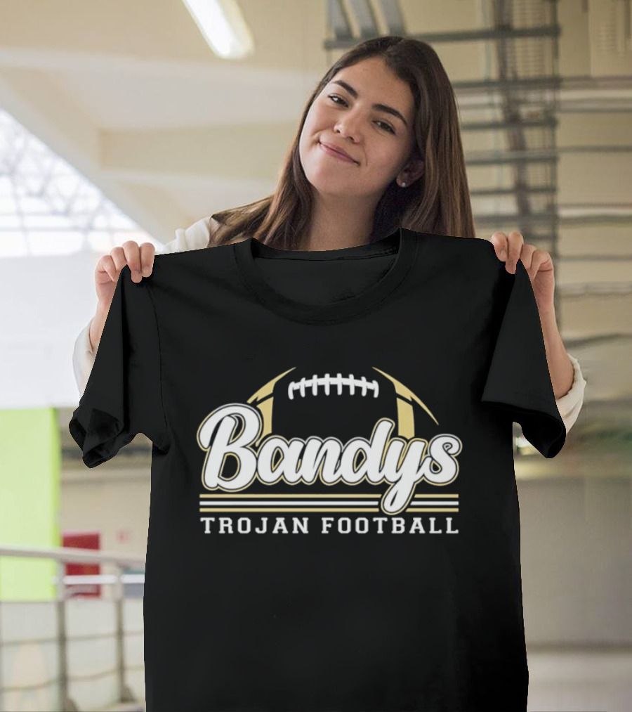Bandys Trojan Football Team Trojans T-Shirt