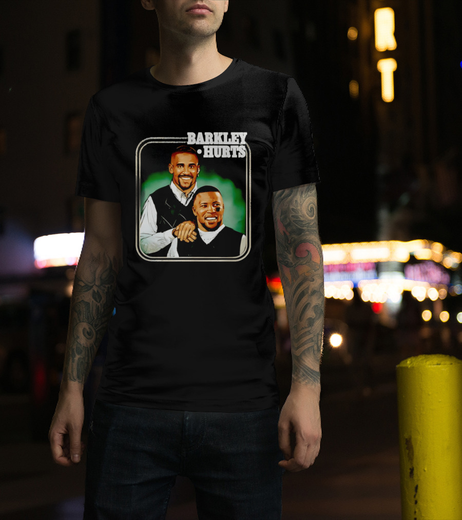 Barkley Hurts Philadelphia Eagles Comedy Show Parody 90s T-Shirt