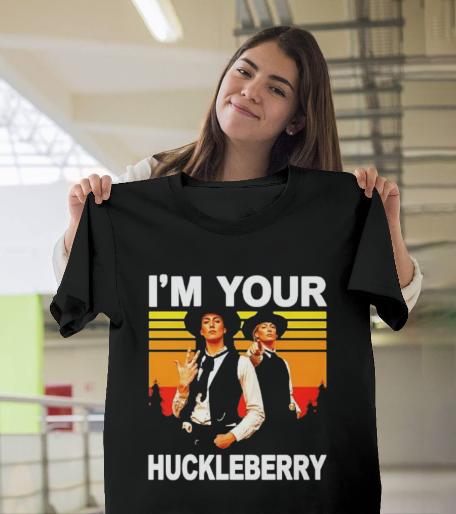 Caitlin Clark Sophie Cunningham I'm Your Huckleberry Western Movie Cowboy T-Shirt
