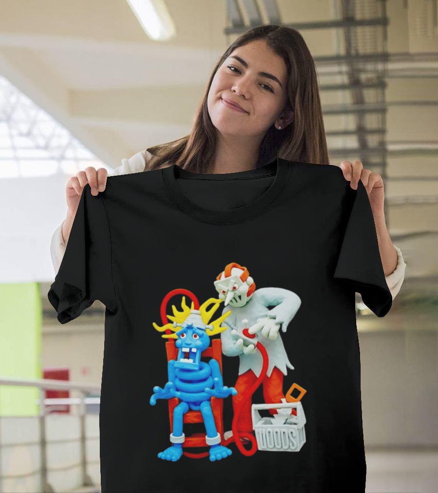 Friday The 13th Jason Voorhees Electrocution Scene Woods T-Shirt