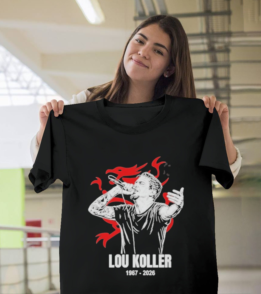Lou Koller 1967 2026 Sick Of It All Mic Dragon T-Shirt