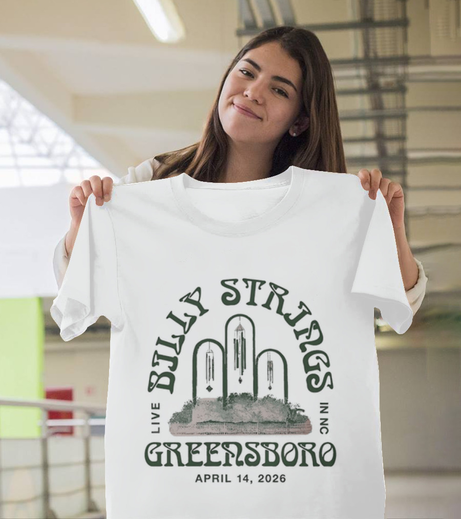 Billy Strings Live Greensboro April 14 2026 T-Shirt