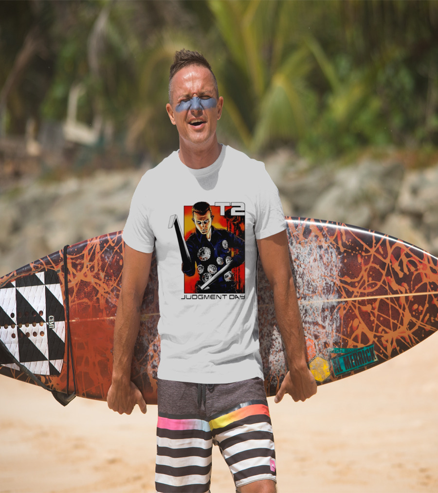 T2 Judgment Day 1000 Iconic Scene T-Shirt