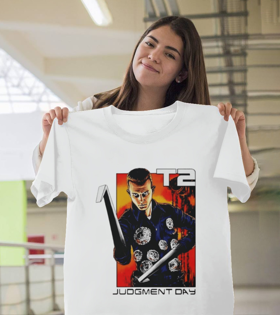 T2 Judgment Day 1000 Iconic Scene T-Shirt