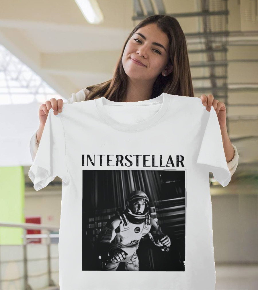 Interstellar 2014 Matthew McConaughey Spacesuit Scene T-Shirt