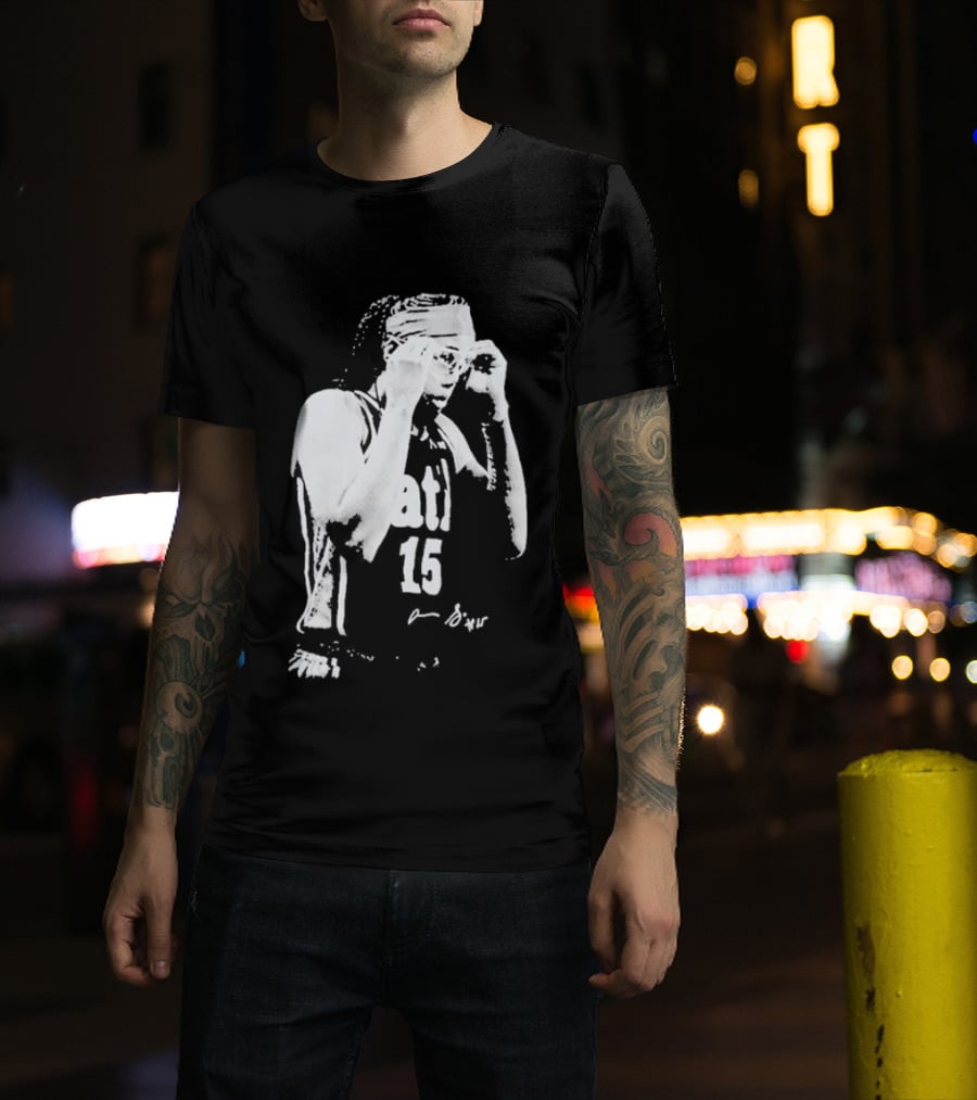 Allisha Gray Number 15 Goggles Gesture T-Shirt