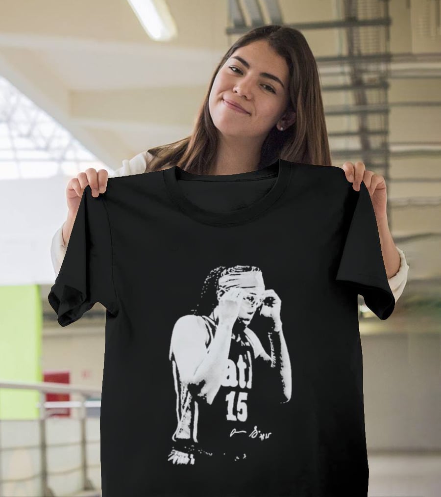 Allisha Gray Number 15 Goggles Gesture T-Shirt
