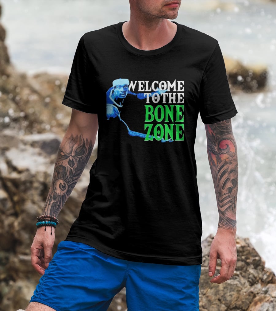 Welcome To The Bone Zone Minnesota Timberwolves Bones Hyland T-Shirt