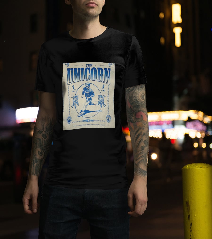 Shohei Ohtani The Unicorn Angels Dodgers Mythical Being Sports Star T-Shirt