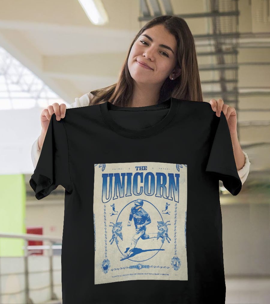 Shohei Ohtani The Unicorn Angels Dodgers Mythical Being Sports Star T-Shirt