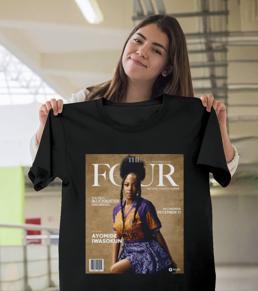 The Four Ayomide Iwasokun No One Fights Alone Future Akin Films Blockbuster December 11 2026 T-Shirt