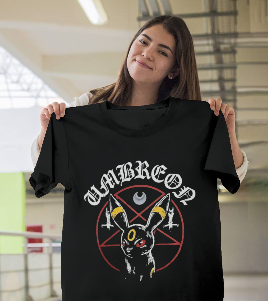 Umbreon Pentagram Moon Symbol Pokémon T-Shirt