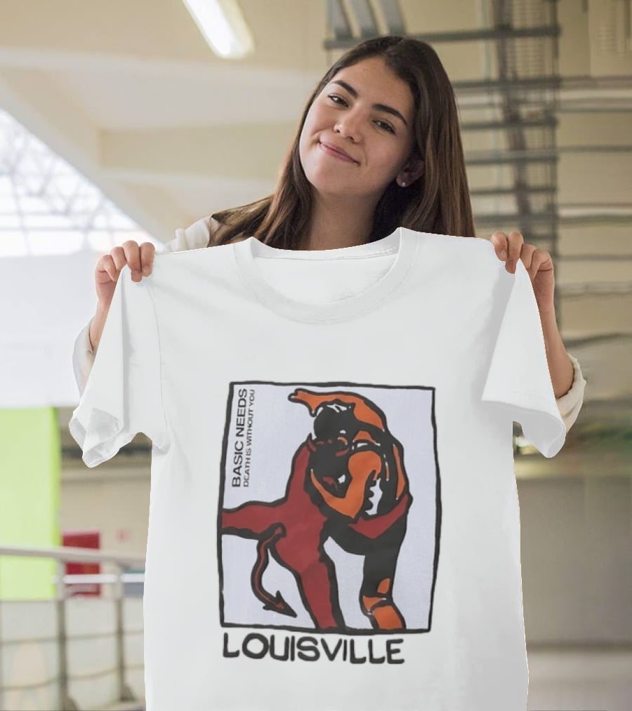 Louisville Basic Needs Death Is Without You Wrestling T-Shirt