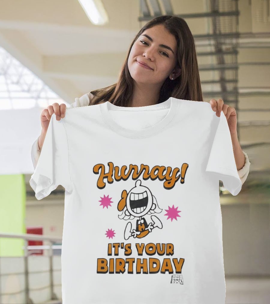 Hurray It's Your Birthday Schoolhouse Rock Animated Celebration T-Shirt