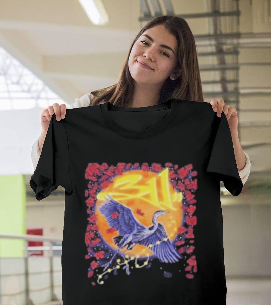 311 Band 2026 US Tour With Beach Weather Tunnel Vision Heron And Sun T-Shirt