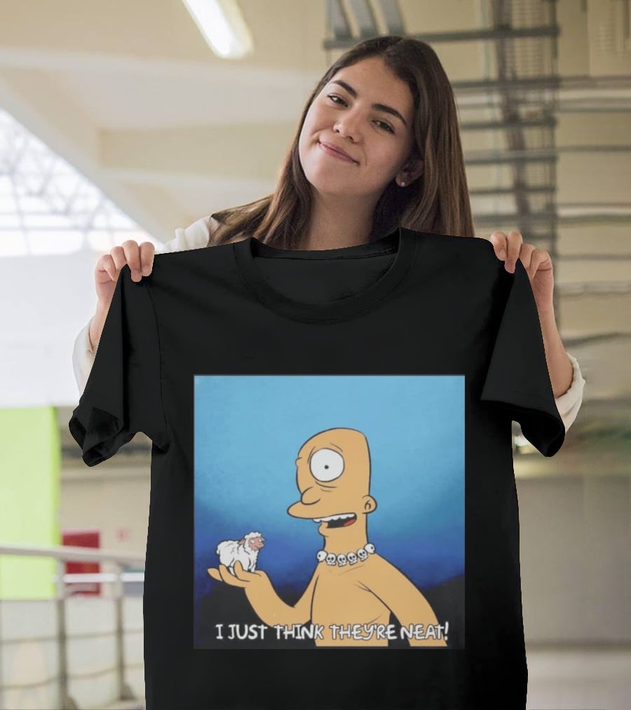 Odyssey The Cyclops I Just Think They're Neat Funny Cartoon T-Shirt