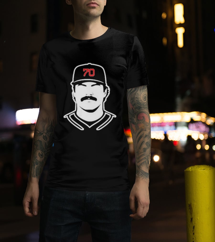 Payton Tolle Number 70 Baseball Boston Red Sox T-Shirt