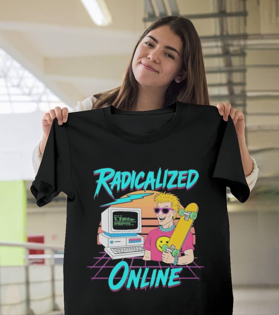 Radicalized Online Skater Computer T-Shirt